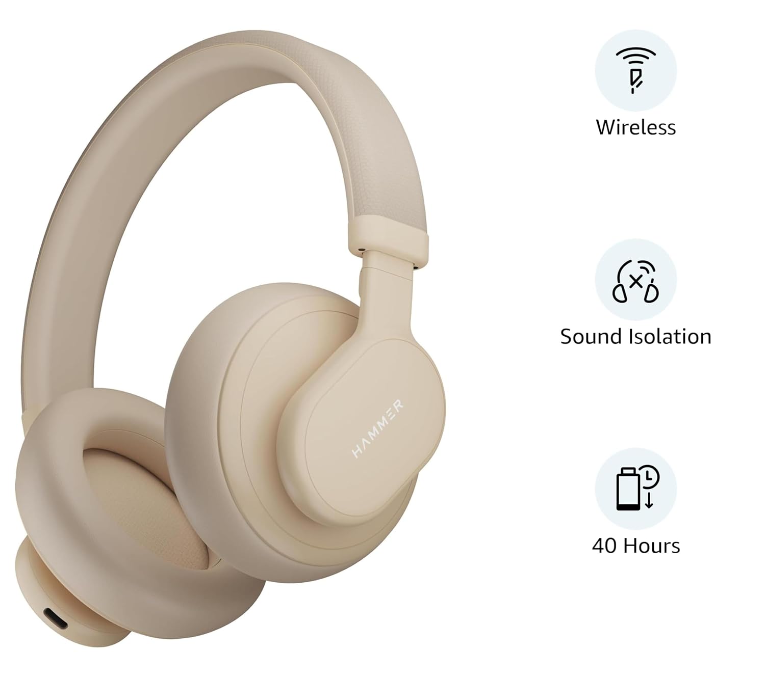 Ultra Wireless S50 Headphones S50 with Bluetooth